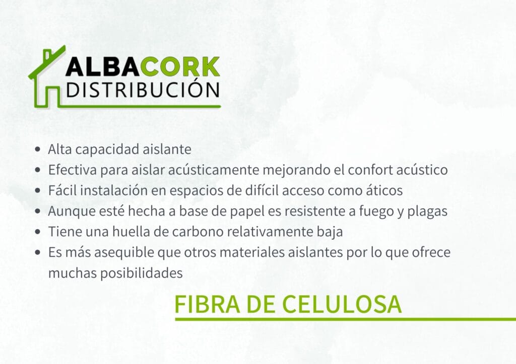 Fibra de celulosa Albacork